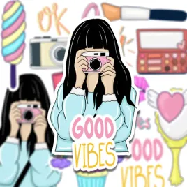 naklejki-do-planera-kalendarza-good-vibes-girl