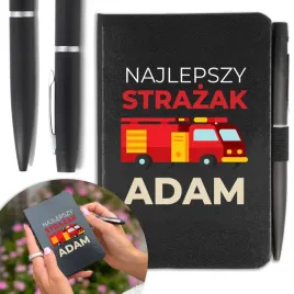 notes-a6-dlugopis-prezent-dla-strazaka-twoje-imie