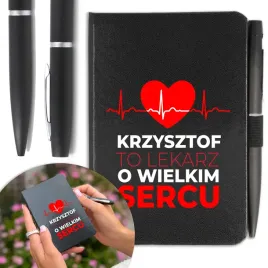 notes-a6-dlugopis-prezent-dla-lekarza-twoje-imie