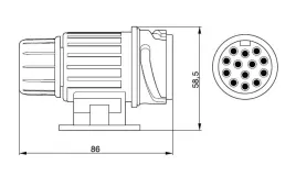 wtyczka-nowy-typ-13-pin-biegunowe-diora