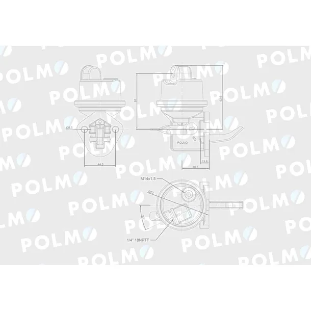 pompa-zasilajaca-3904374-polmo-numer-katalogowy-czesci-3904374p