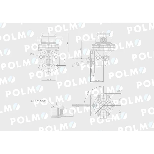 pompa-zasilajaca-836659391-polmo-stan-nowy-numer-katalogowy-czesci-354236a1p