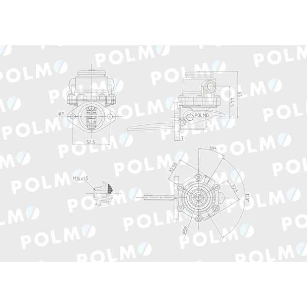 pompa-zasilajaca-3055375r93-polmo-stan-nowy-numer-katalogowy-czesci-3055375r92p