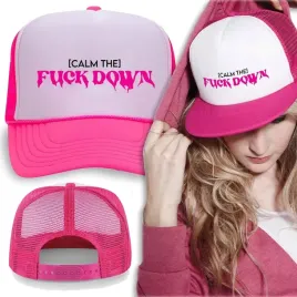 czapka-rozowa-z-daszkiem-na-wiosne-fuck-down-wzory