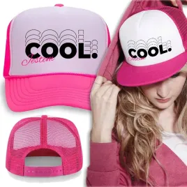 czapka-rozowa-z-daszkiem-na-wiosne-jestem-cool-wz