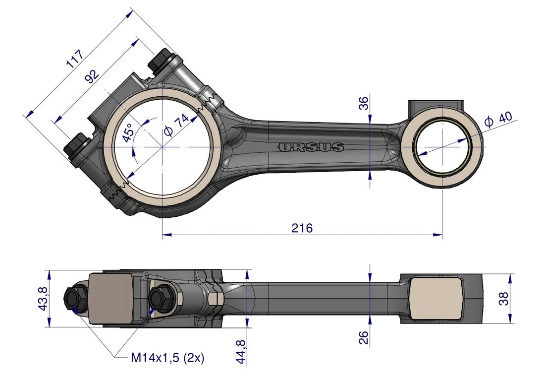 korbowod-c-385-oryginal-ursus