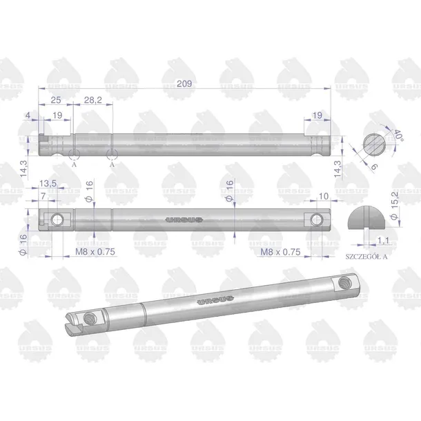 walek-dekompresatora-c-330-oryginal-ursus-stan-nowy-waga-z-opakowaniem-0-3-kg