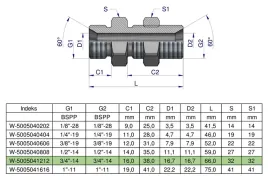 zlaczka-hydrauliczna-calowa-grodziowa-bb-3-4-bsp-z-przeciwnakretka-xsv-w