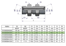 zlaczka-hydrauliczna-calowa-grodziowa-bb-1-4-bsp-z-przeciwnakretka-xsv-w