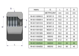 nakretka-hydrauliczna-metryczna-m35l-m45x2-35l-warynski-sprzedawane-po