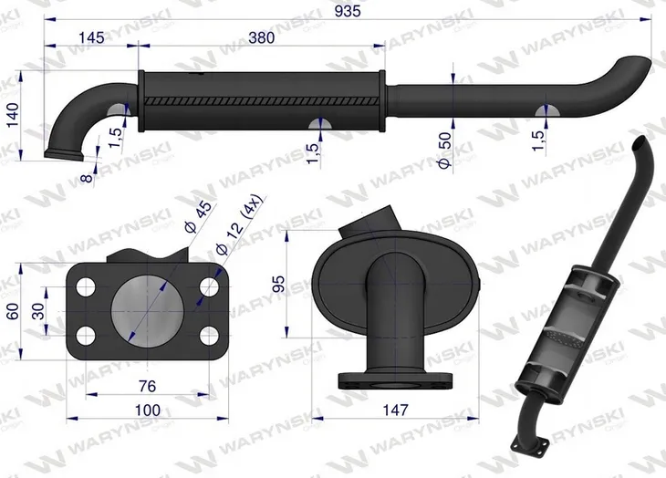 tlumik-t25-warynski-producent-czesci-warynski