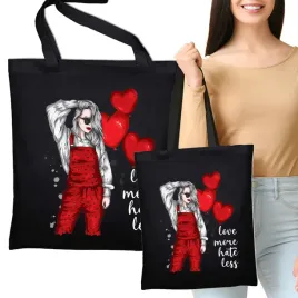 torba-czarna-eko-na-prezent-love-more-hate-wzory