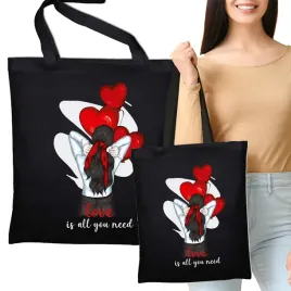 torba-czarna-eko-prezent-love-is-all-you-need-wz
