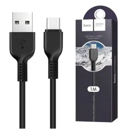 kabel-usb-hoco-typ-c-1m-czarny-przesyl-danych