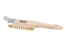 szczotka-druciana-do-rdzy-premium-ze-skrobakiem-drut-mosiezny-4-rzedo