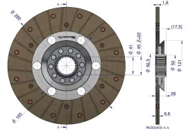tarcza-sprzegla-case-fi-280-warynski