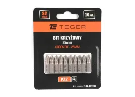 bit-krzyzowy-pz-25-mm-pz2-zestaw-10-szt-teger