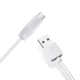 kabel-usb-hoco-typ-c-1m-bialy-ladowarka