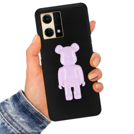 etui-matowe-3d-silikonowe-czarne-cute-fioletowy-mis-do-oppo-reno-7-4g