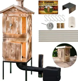 wedzarnia-drewniana-ogrodowa-duze-palenisko-drewno-zestaw-wedzarka-wedzenie