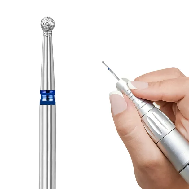 Frez Diamentowy Kulka Do Skórek Hybryd Żelu 2mm FRD 720-2