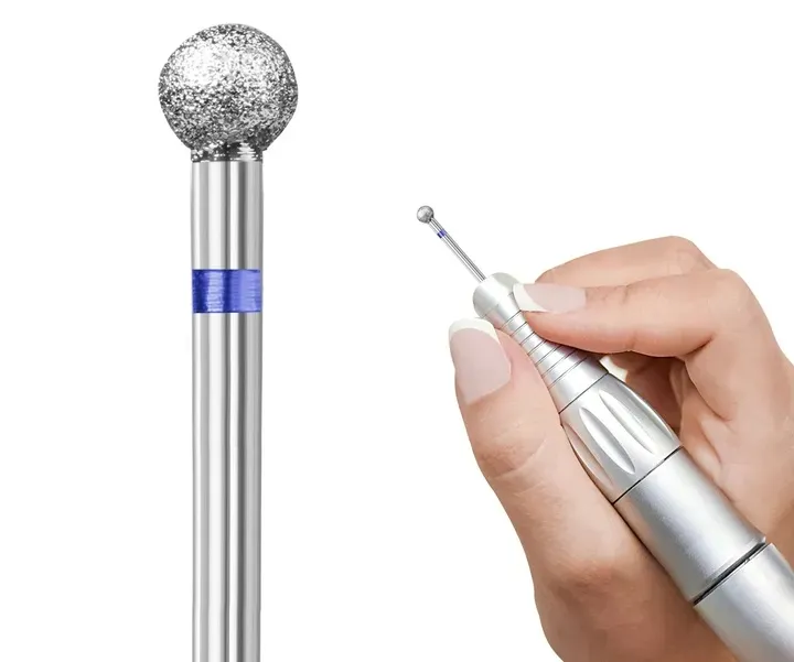 Frez Diamentowy Kulka Do Skórek Hybryd Żelu 5mm FRD 720-12
