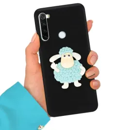 etui-matowe-3d-silikonowe-czarne-turkusowy-baran-do-xiaomi-redmi-note-8t