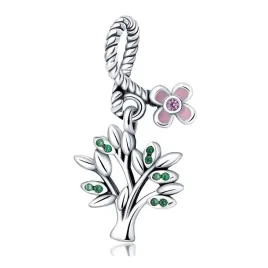 zawieszka-srebro-925-charms-koralik-drzewo-z-kwiatem