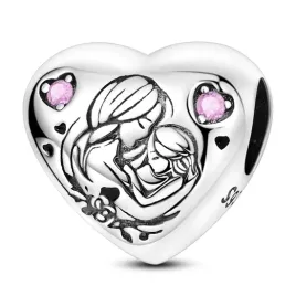 zawieszka-srebro-925-koralik-charms-serce-matka-i-corka