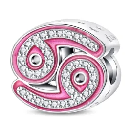zawieszka-srebro-925-koralik-charms-rozowy-znak-zodiaku-rak