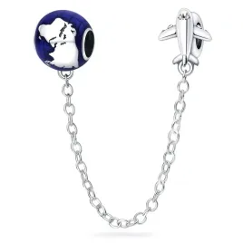lancuszek-zabezpieczajacy-charms-srebro-925-samolot-i-planeta