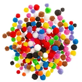 pompony-poliestrowe-mix-300-szt-dpcraft