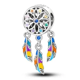 zawieszka-srebro-925-charms-koralik-lapacz-snow-piora