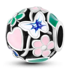 zawieszka-srebro-925-koralik-charms-motyl-kwiaty-serce-laka