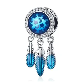 zawieszka-srebro-925-charms-lapacz-snow-gwiazdy