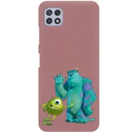 etui-mat-ciemny-roz-do-samsung-a22-5g-bajki-wzory