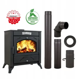 piec-stalowy-kominek-helios-rura-1m-05m-rozeta-szyber-kolanko-fi-150