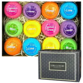 lora-luxury-zestaw-kul-do-kapieli-12-sztuk