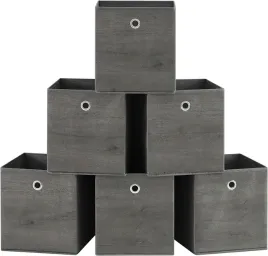 6-x-zestaw-kostki-organizery-do-przechowywania-26x26x28-cm-skladane-szare