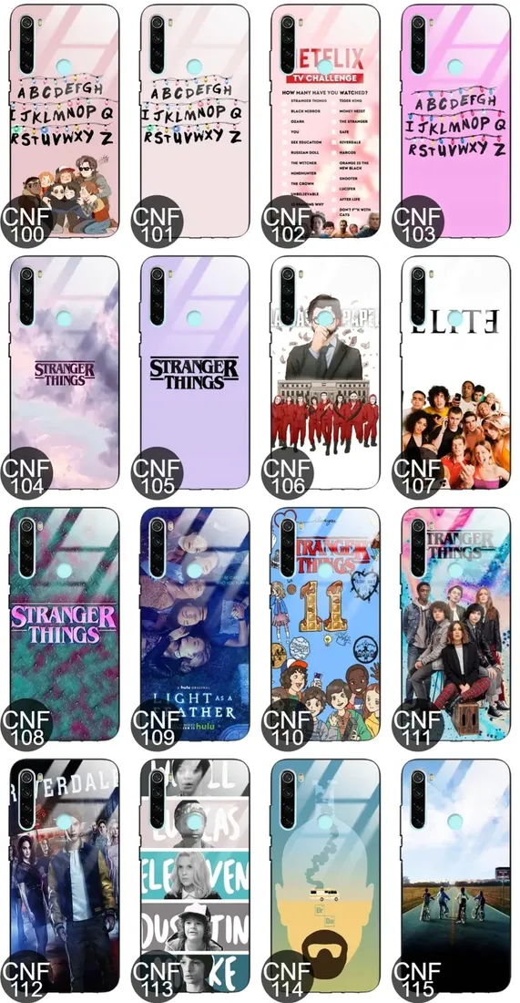 etui-glass-do-xiaomi-redmi-note-8-seriale-wzory