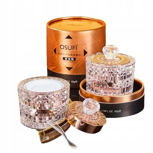 COLLAGEN OSUFI – luksusowy krem do twarzy w proszku „Cukiernica” 50 g