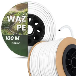 waz-rura-montazowa-pe-5mm-100-m-nawadniania-zraszaczy-podlewania-biala