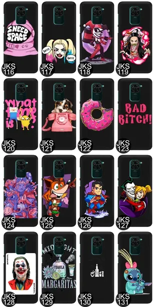 etui-matowe-do-xiaomi-redmi-note-9s-modne-wzory-kolor-wielokolorowy
