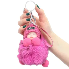 uroczy-brelok-zawieszka-lalka-do-kluczy-malinowa