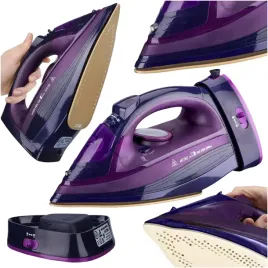 zelazko-bezprzewodowe-parowe-ceramiczne-fioletowe-2400w-mocne
