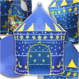 namiot-dla-dzieci-palac-zamek-domek-duzy-niebieski-prezent