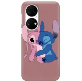 etui-mat-ciemny-roz-do-huawei-p50-bajkowe-wzory