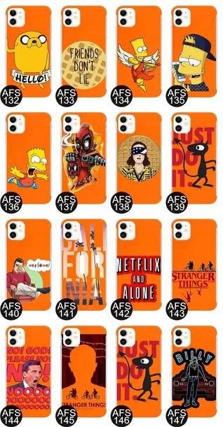 etui-coby-pomaranczowy-do-iphone-11-seriale-wzory-material-tworzywo-sztuczne