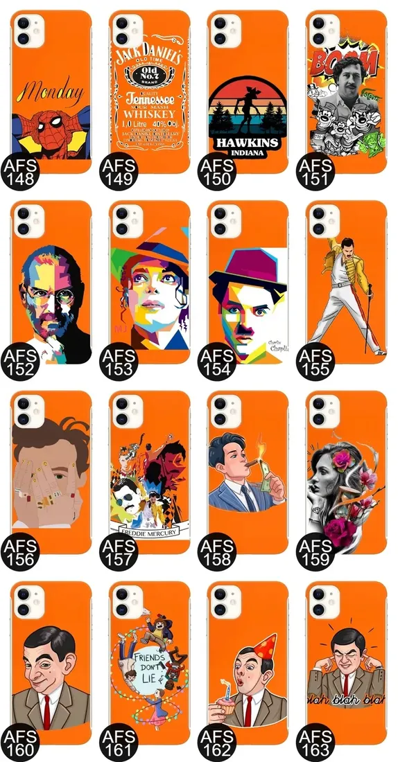 etui-coby-pomaranczowy-do-iphone-11-seriale-wzory