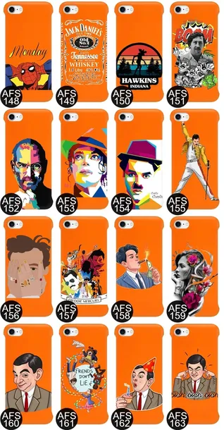 etui-coby-pomaranczowy-do-iphone-se2-seriale-wzory-funkcje-pochlanianie-wstrzasow